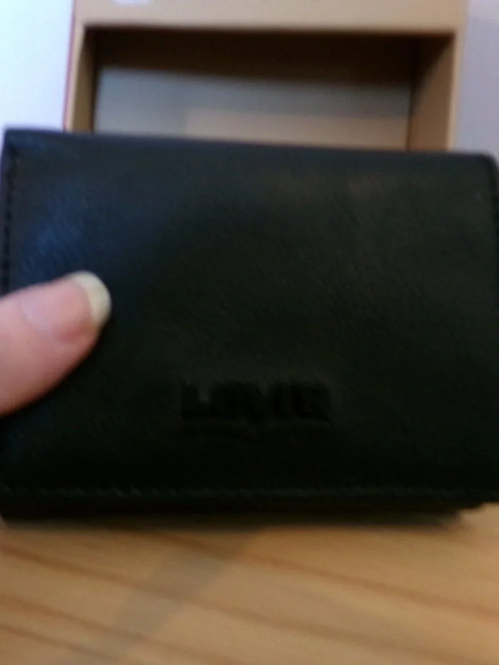 Levi's NWB Black Bi-Fold Wallet